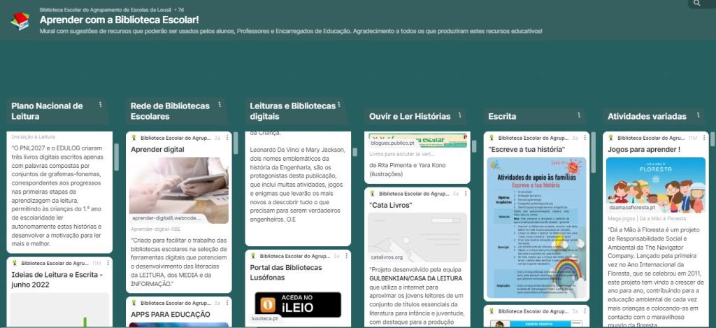 Aprender com a Biblioteca Escolar